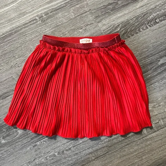 Cat & Jack Blush, Silver, and Red Skirts (Bundle!) - Picture 9 of 12